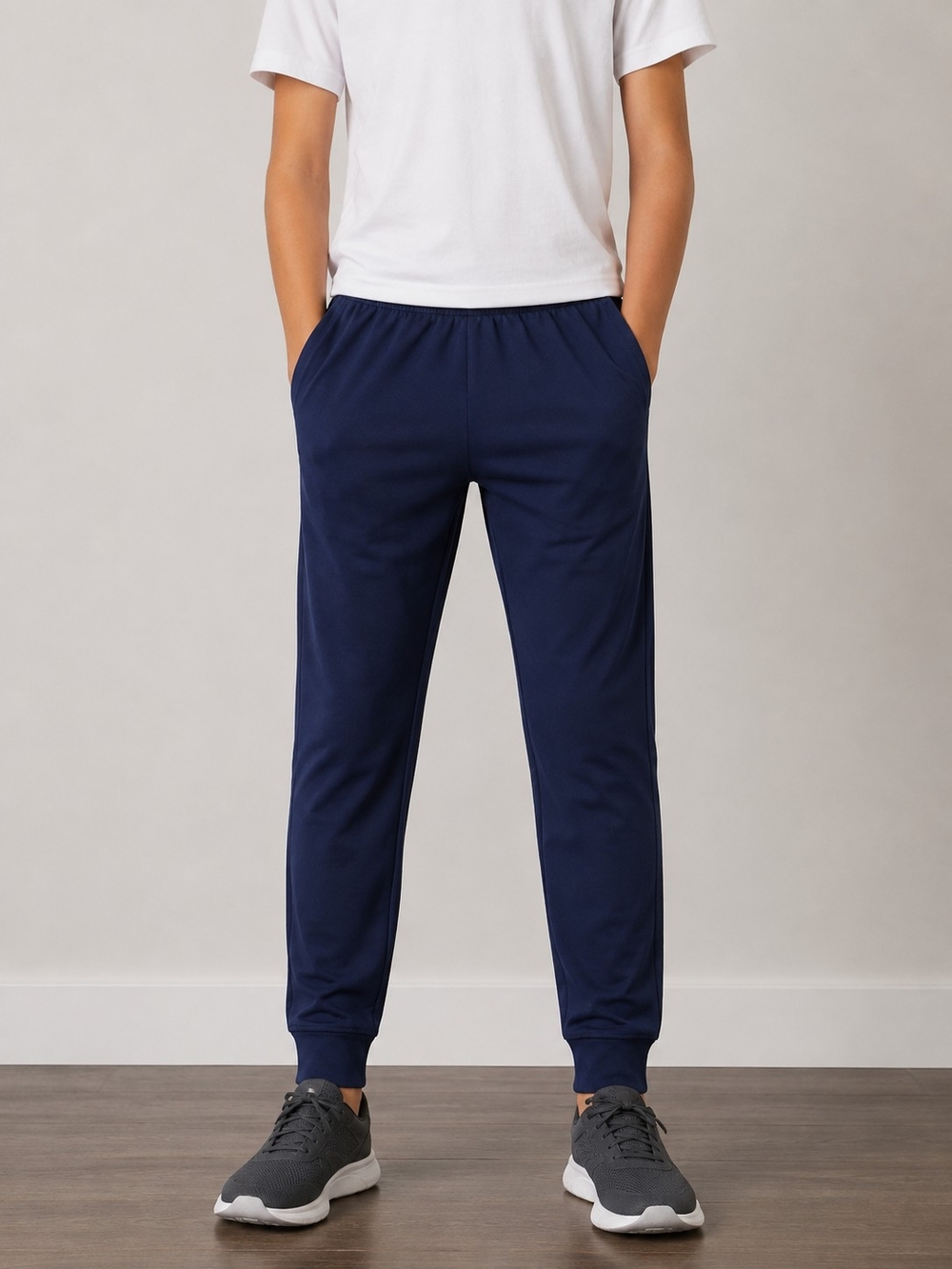 Old Navy Boys Youth Active Go-Dry Performance Joggers Navy XL 14–16 Like New